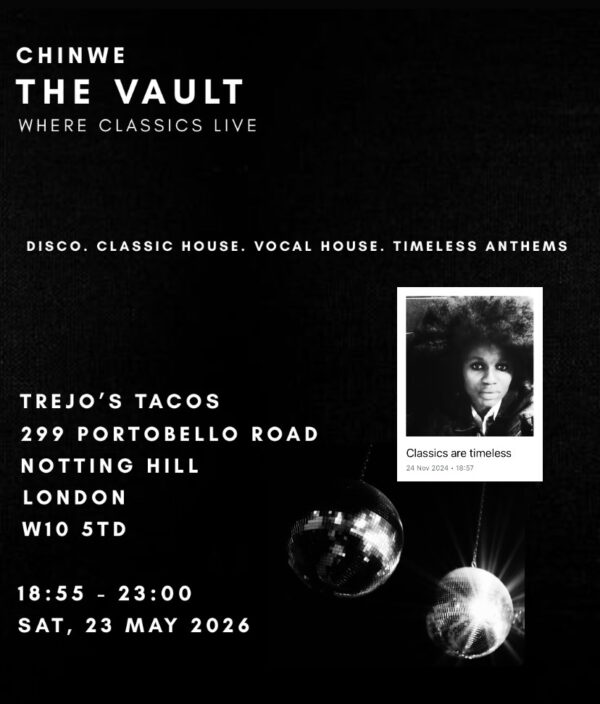 The Vault London house and disco night at Trejo's Tacos Notting Hill